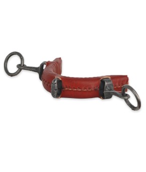 Muserola fragua forrada 'Los Nietos Dressage' | Pilares cortos