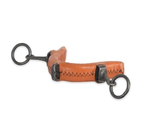 Muserola fragua forrada 'Los Nietos Dressage' | Pilares cortos