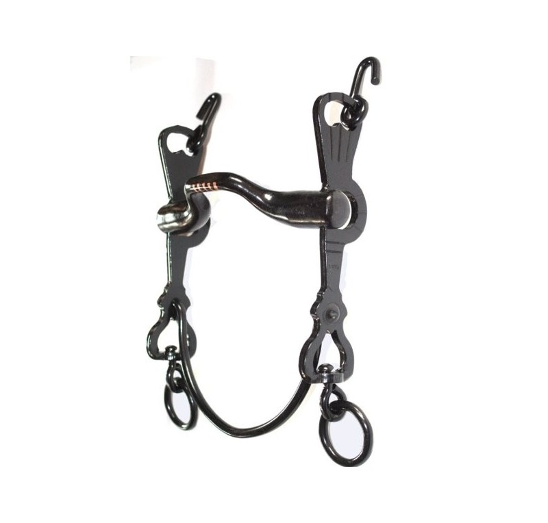 Bocado Vaquero López | Embocadura Adelantada con Rayas de Cobre