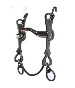 Bocado Vaquero López | Embocadura Adelantada con Rayas de Cobre