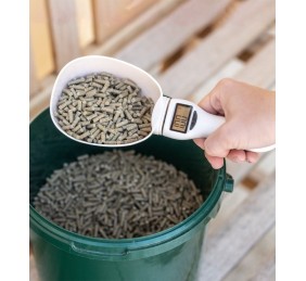 Cazo medidor digital para pienso