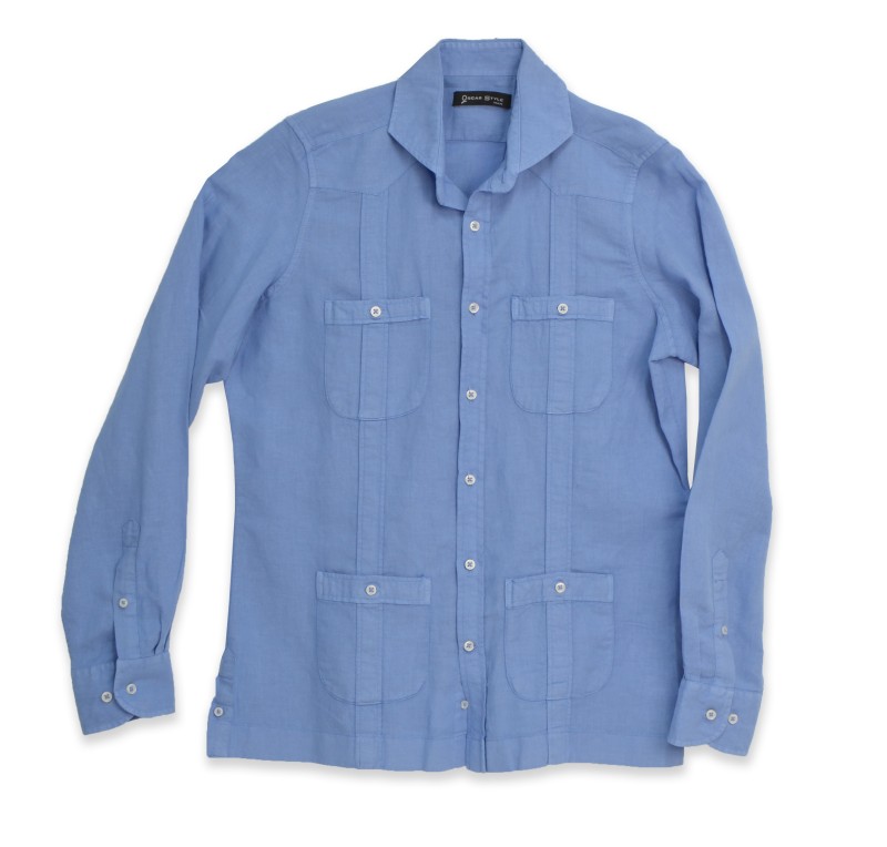 Camisa guayabera de lino ML 67708 | Varios colores