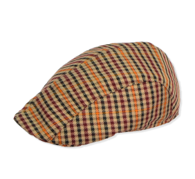 Gorra unisex de cuadros 2319
