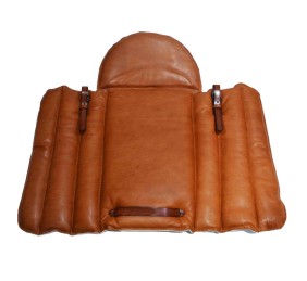 Grupera de piel con protección de concha