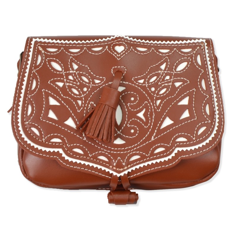 BOLSO ROCIERO MOÑA | AVELLANA