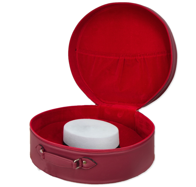 Sombrerera de polipiel | Varios colores