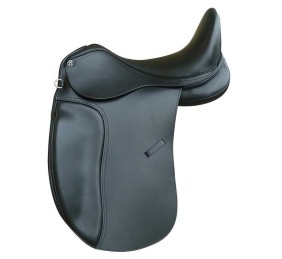 Silla de montar inglesa Omega Doma puentes intercambiables | Negro