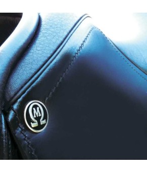 Silla de montar inglesa Omega Doma puentes intercambiables | Negro