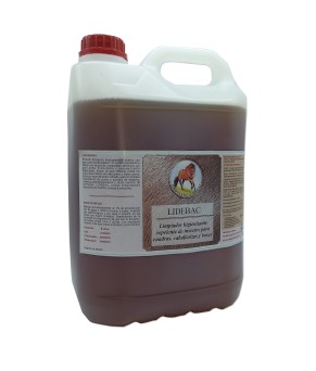 Limpiador higienizante con citronela para cuadras | Lidebac 5 L