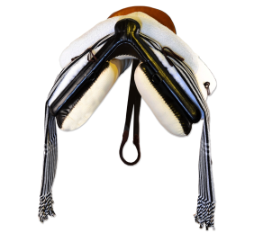 Silla de montar vaquera mixta 'Initium'| Negra