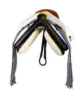 Silla de montar vaquera mixta 'Initium'| Negra