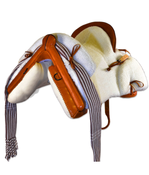 Silla de montar vaquera mixta 'Initium'| Avellana