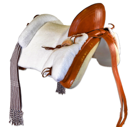 Silla de montar vaquera mixta 'Initium'| Avellana