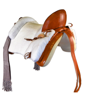 Silla de montar vaquera mixta 'Initium'| Avellana