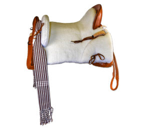 Silla de montar vaquera mixta 'Initium'| Avellana