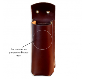 Portavasos para silla vaquera Los Nietos | Personalización pergamino