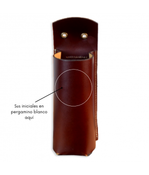 Portavasos para silla vaquera Los Nietos | Personalización pergamino