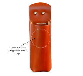 Portavasos para silla vaquera Los Nietos | Personalización pergamino