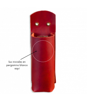 Portavasos para silla vaquera Los Nietos | Personalización pergamino