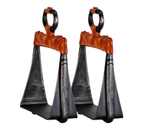 Estribo vaquero corto 'Los Nietos' | Fragua antideslizante