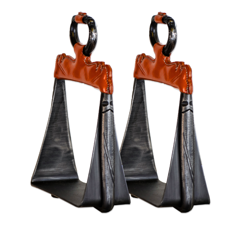 Estribo vaquero corto 'Los Nietos' | Fragua antideslizante