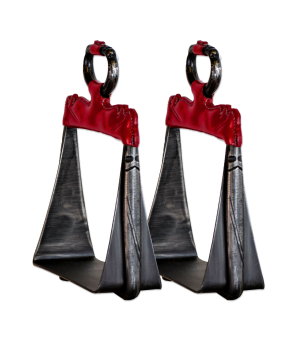 Estribo vaquero corto 'Los Nietos' | Fragua antideslizante