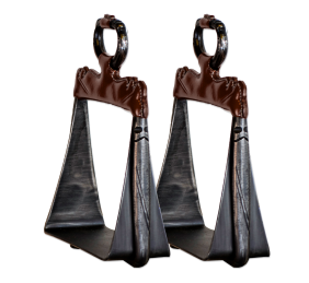 Estribo vaquero corto 'Los Nietos' | Fragua antideslizante