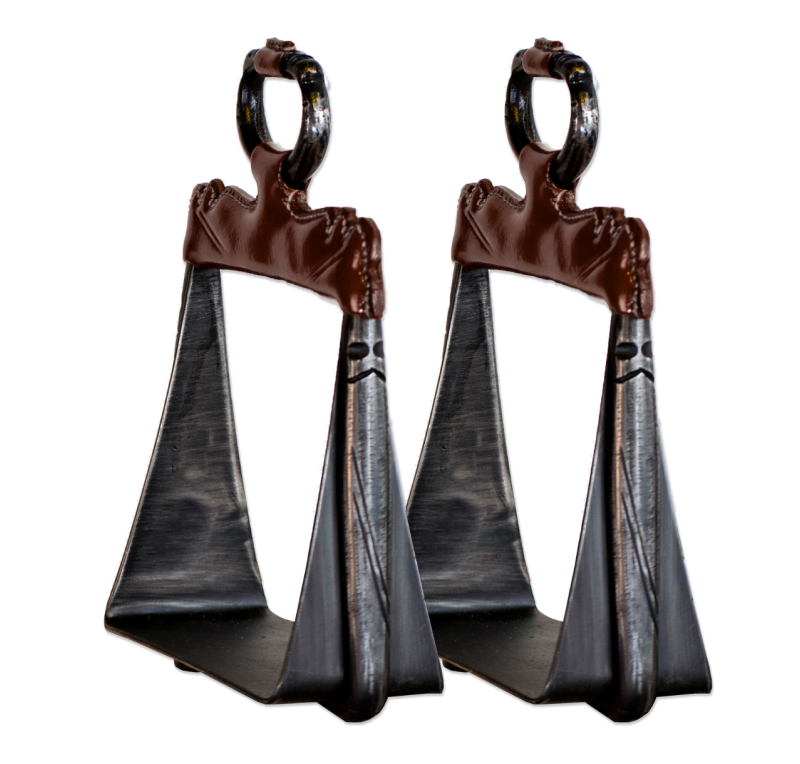 Estribo vaquero corto 'Los Nietos' | Fragua antideslizante