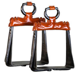 Estribo vaquero corto 'Los Nietos' | Fragua antideslizante