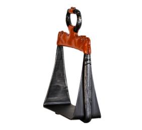 Estribo vaquero corto para amazonas 'Los Nietos' | Fragua antideslizante