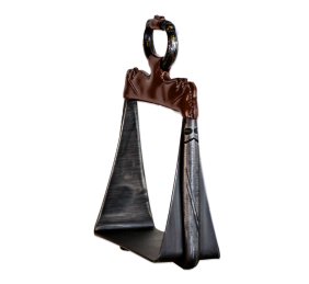 Estribo vaquero corto para amazonas 'Los Nietos' | Fragua antideslizante