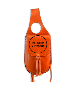 Alforja de perilla 'Los Nietos' | Personalización pergamino