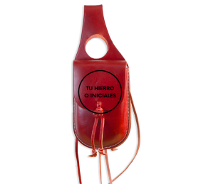 Alforja de perilla 'Los Nietos' | Personalización pergamino