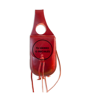 Alforja de perilla 'Los Nietos' | Personalización pergamino