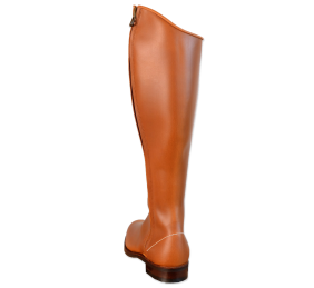 Bota 1850 Los Nietos serraje cremallera exterior | Piso Sevilla | Natural