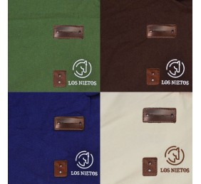 Silla de montar vaquera 'María' | Negra | Bastes de pelo