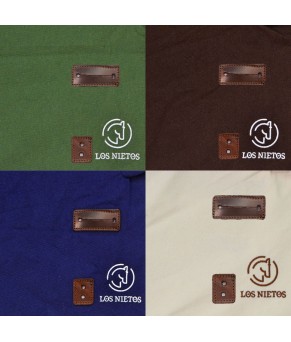 Silla de montar vaquera 'María' | Negra | Bastes de pelo