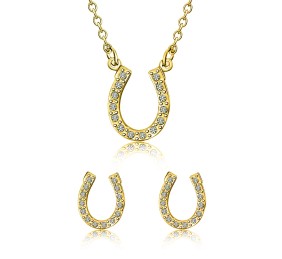 Conjunto de pendientes y collar Kiara