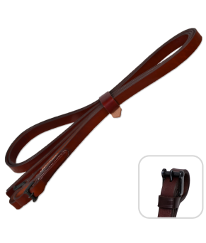 Falsa rienda vaquera con fundones 'Los Nietos' | Hierro pavonado