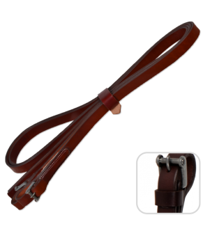 Falsa rienda vaquera con fundones 'Los Nietos' | Acero inoxidable