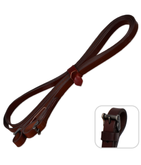 Falsa rienda vaquera con fundones 'Los Nietos' | Hebillas fragua