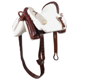 Silla de montar vaquera acoso y derribo | Chocolate