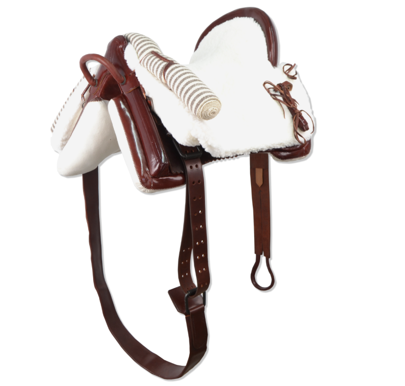 Silla de montar vaquera acoso y derribo | Chocolate