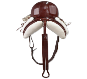 Silla de montar vaquera acoso y derribo | Chocolate