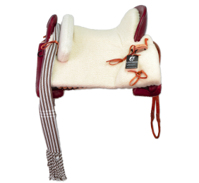 Silla de montar vaquera mixta 'Initium'| Cereza