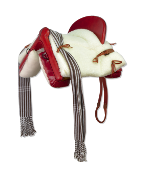 Silla de montar vaquera poni 'Initium'| Cereza