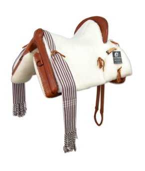 Silla de montar vaquera 'Initium' | Avellana