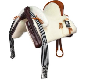 Silla de montar vaquera 'Initium' Mixta| Chocolate