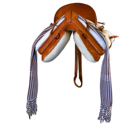 Silla de montar vaquera poni 'Initium'| Avellana