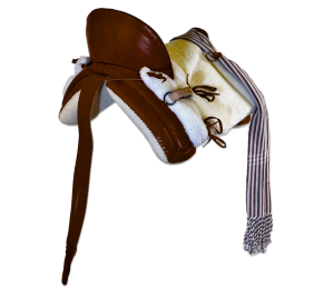 Silla de montar vaquera poni 'Initium'| Chocolate